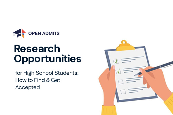 Research Opportunities for High School Students: How to Find & Get Accepted